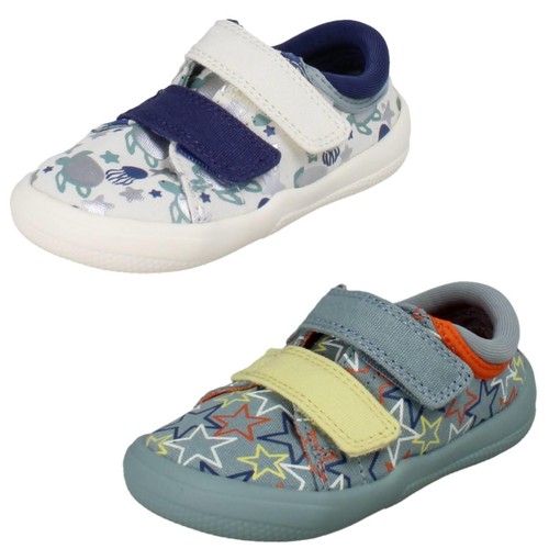 Boys clarks hook and - and, loop