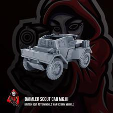 British Daimler Scout Car