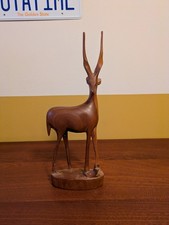 Vintage hand-carved teak