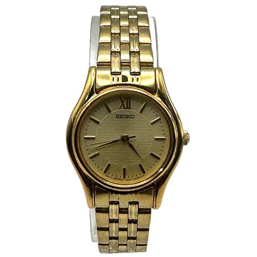 Seiko 1n01 0k00 ladies gold - 1n01-0k00,