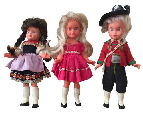Vintage creepy rubber - vintage,