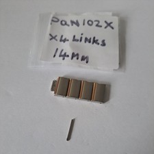  PULSAR  LINKS  FOR  14MM  PQN102X Stainless Steel Watch Link X4