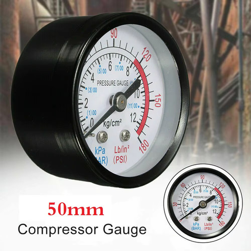 Air compressor pressure gauge - air,