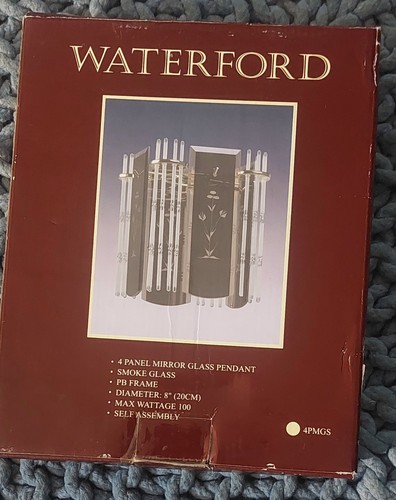 Vintage waterford smoked glass - vintage,