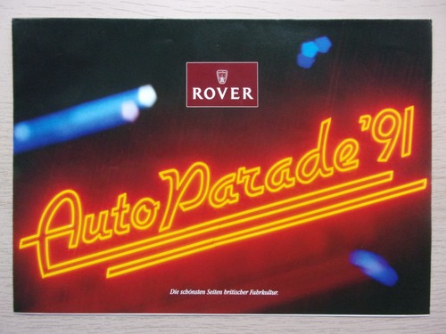 Rover range orig 1991 german - orig,