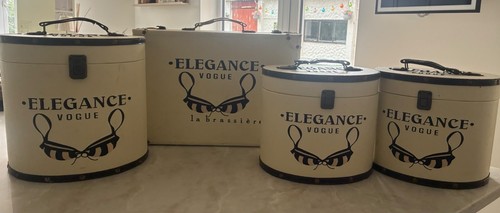 Vintage lingerie storage boxes - vintage,