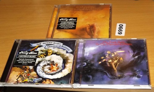 Moody blues cd - blues, bundle