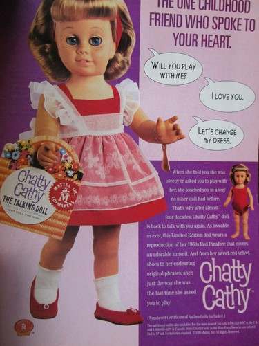 Mattel chatty cathy doll - chatty,
