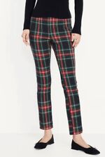 Topshop Punk Grunge Traitors Plaid Tartan Checked Fitted Trousers Size 12