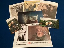titanic memorabilia sign