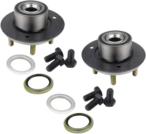 Pair front wheel hub - front, &