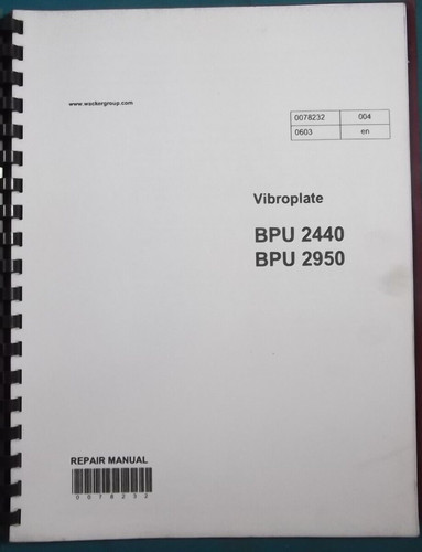 Wacker bpu 2440 - 2440, bpu-2950