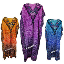 New Womens Kaftan Summer Long