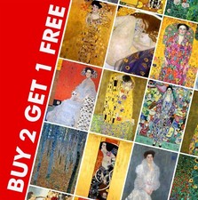 Gustav Klimt Prints - Vintage Art Posters - Antique Fine Art Decor - Gift Idea