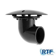 3" - Pond Bottom Drain with 90