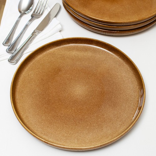 Brown reactive glaze - reactive, dinner