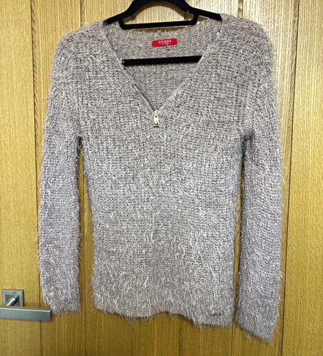 Guess fluffy minx pink - minx,