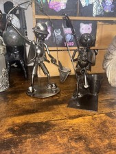 Two Fishermen Screws And Bolts Figures (C)