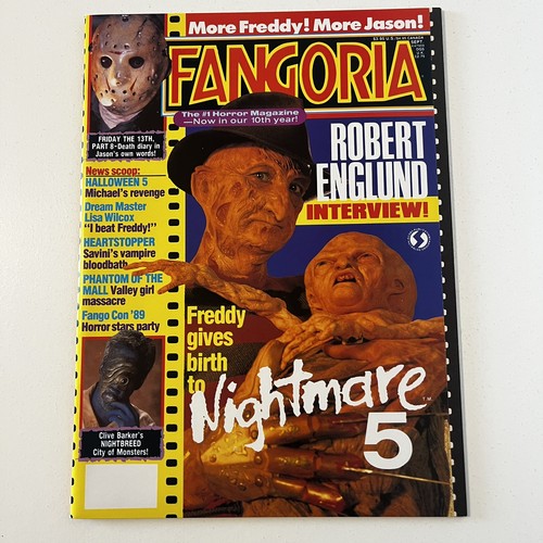Fangoria magazine 86 - magazine, sept
