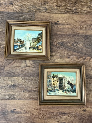 Vintage art oil painting - art,