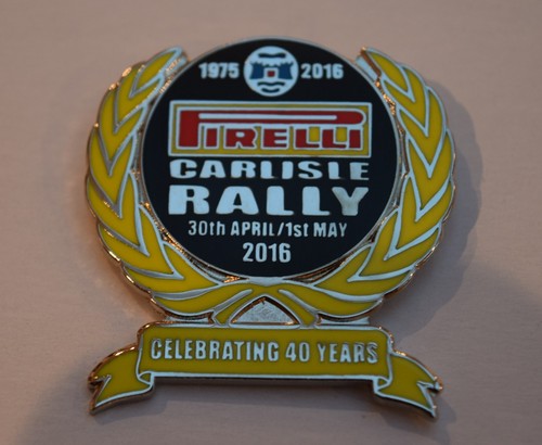 Pirelli carlisle rally badge - carlisle,