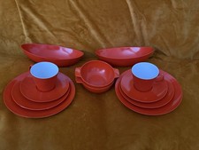12 x Orange Retro Picnic
