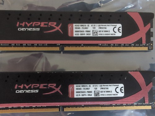 Kingston hyperx 16gb 2x8gb - kingston,