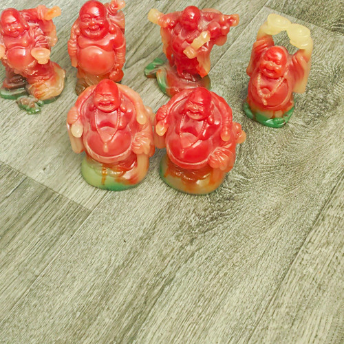 Set laughing buddha - of,