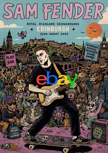 Sam fender edinburgh - sam,