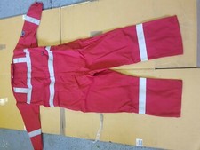 Flame safety apparel Fireman outfit Red protective clothing 44R 46R 48R 50R 56R 