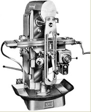 RICHMOND HORIZONTAL MILLING MACHINE, FRONT BRACE