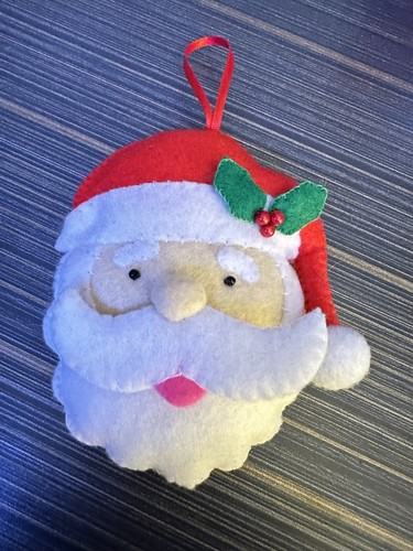 Felt father christmas tree - felt,