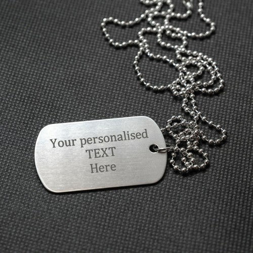 Personalised army dog tag - personalised,