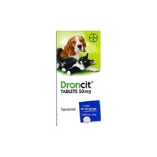 Droncit Tapeworm Tablets For Cats And Dogs | Worming Pills - 2 Pack | AVM-GSL