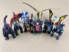 10Pcs Monster King Godzilla 3" Action Figure Toy Model Doll king Ghidorah mothra