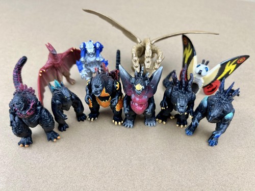 10pcs monster king godzilla - godzilla, 3"