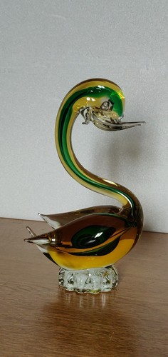 Vintage murano glass duck - vintage,