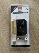 UNION 3 Lever Mortice Sashlock, Y-ES-SL-PB-2.5, new