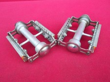 Vintage ATOM 440 RAT TRAP PEDALS 1976 ENGLISH 9/16" , Hardly used, France, V.G.C