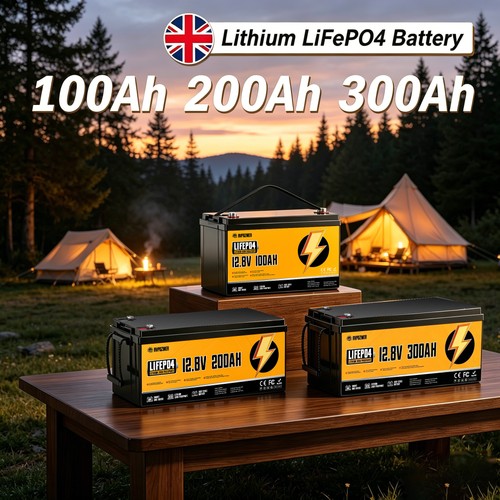 12v 100 200 300ah lifepo4 - 100/200/300ah,