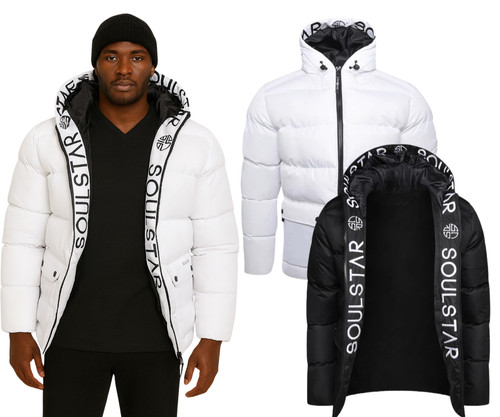 Soul star men hooded puffer - men's,