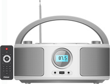 Portable CD Player Boombox FM