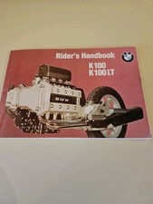 BMW K100 K100 LT Rider's Handbook