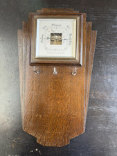 Art Deco Oak Wall Barometer &