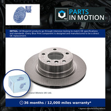 2x Brake Discs Pair Vented fits BMW 118D E82, E88 2.0D Rear 08 to 13 300mm Set