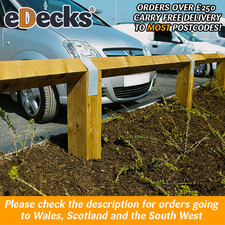 Birdsmouth fencing posts - fencing, /