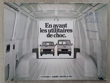 Citroen C25 & C35 Range Brochure 1983 - Panel Vans