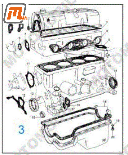 Ford transit mk2 - ford, set