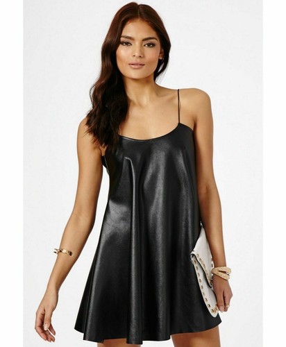 Women ladies leather look pvc - women,
