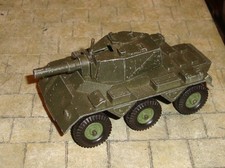 CORGI TOYS - BRITISH SALADIN ARMOURED CAR  - MADE IN ENGLAND  - PLAYWORN-UNBOXED